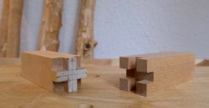Japanese Joinery – Jyuji Mechigai Tsugi